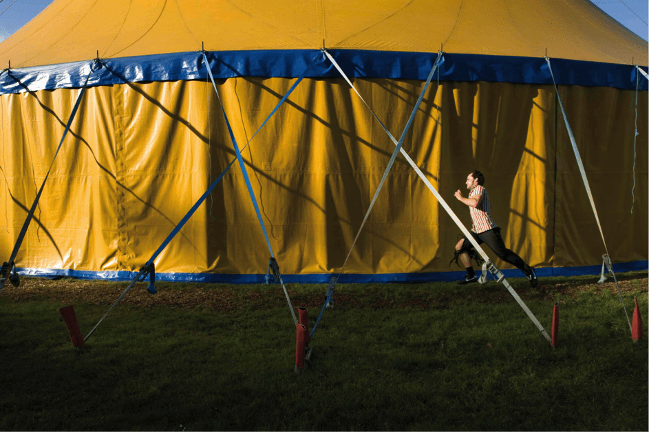 Galapiat Cirque tijdens Festival Circolo. 